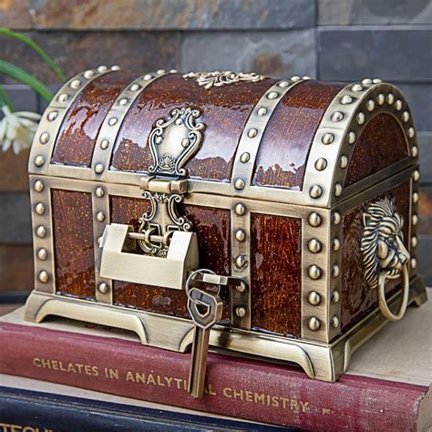 Metal Treasure Chest 